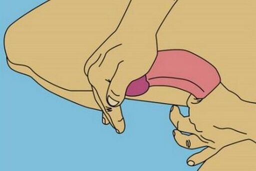 lenkiant varpą, kad padidėtų galva